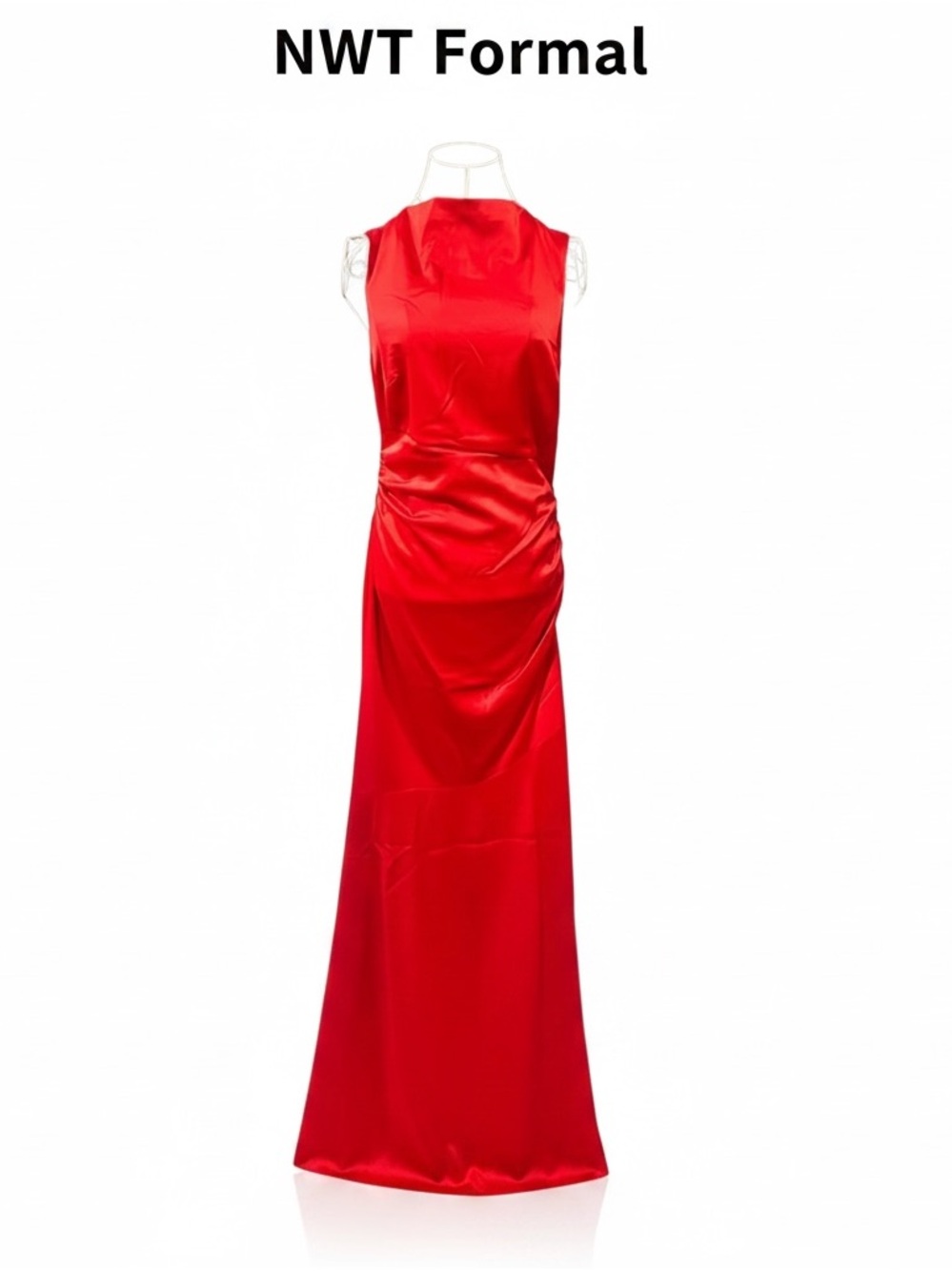 NWT Maggy London Red Sheath Cocktail Dress- evening gown
